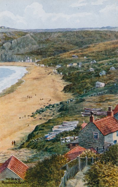 La plage, Runswick Bay - Alfred Robert Quinton